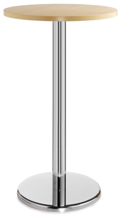 Circular Poser Table With Round Base