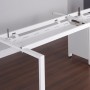 Central drop down cable tray