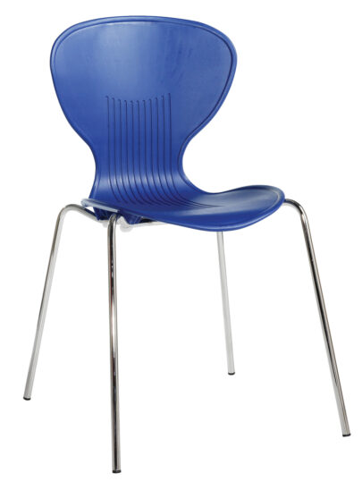 4 Moulded Shell Design Dining Chairs