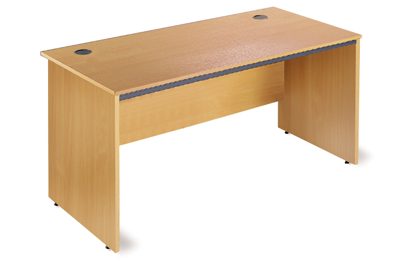 Industrial Desk Office Desks Straight Beech Panel End Desk Office Desks Straight Beech Panel