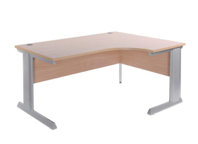 Cable Control Right Hand Ergonomic Desk
