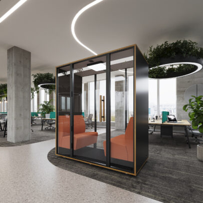 Retreat - Duo Acoustic Booth